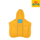 Pet Pals Poncho Raincoat Dog Apparel Small Yellow