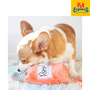 Zippy Paws Happy Hour Crusherz Rose Plush Dog Toy