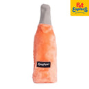 Zippy Paws Happy Hour Crusherz Rose Plush Dog Toy