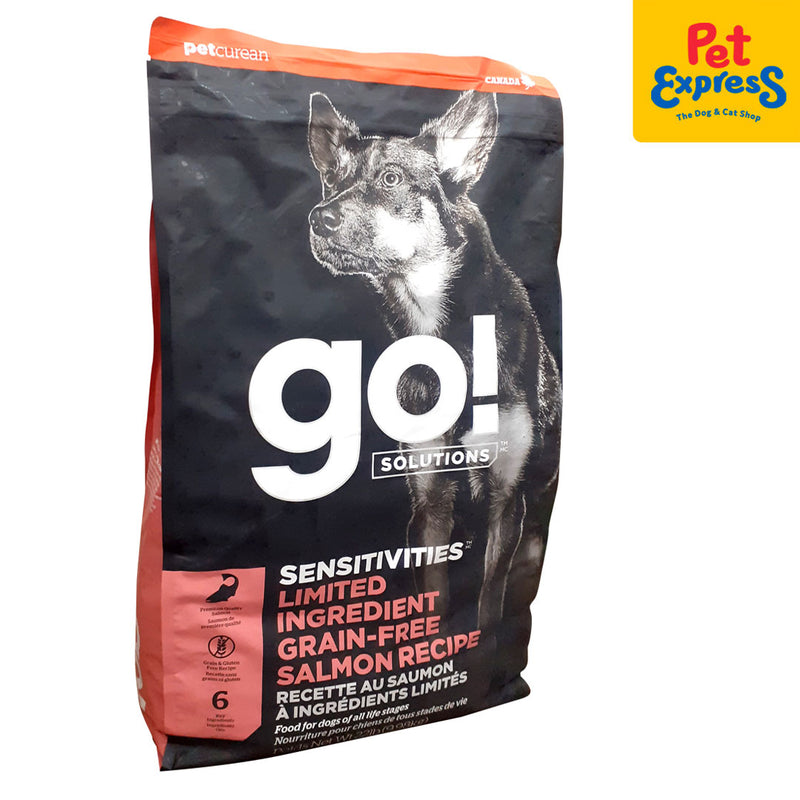 Go! Solutions Sensitivities Limited Ingredient Grain Free Salmon Recipe Dry Dog Food 22lbs