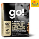 Go! Solutions Carnivore Grain-Free Shredded Lamb and Wild Boar Wet Dog Food 354g