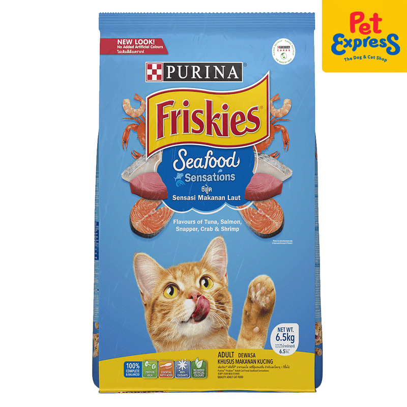 Friskies Seafood Sensations Dry Cat Food 6.5kg
