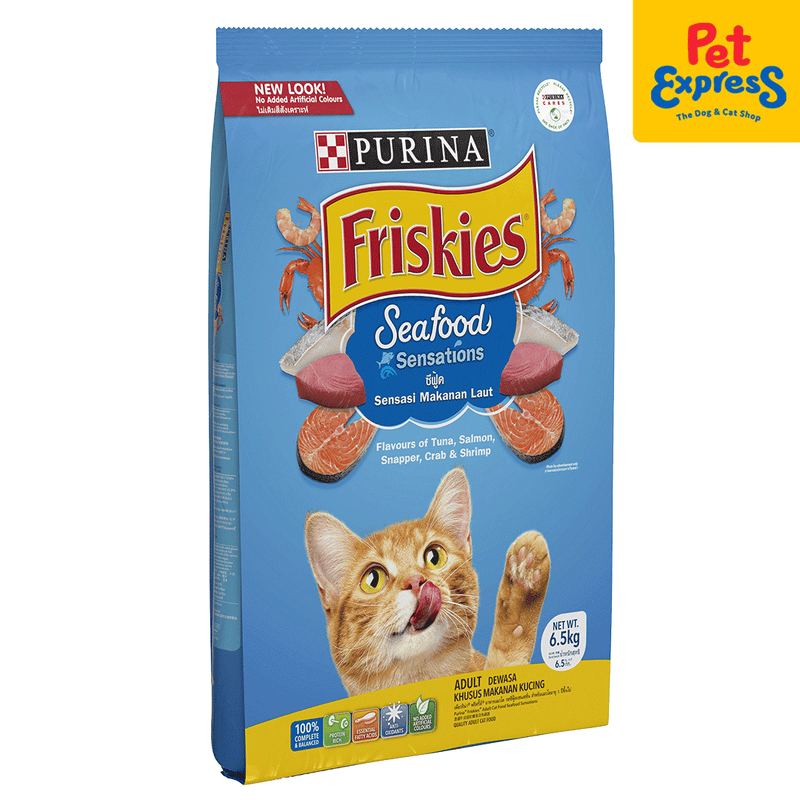 Friskies Seafood Sensations Dry Cat Food 6.5kg