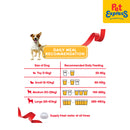 Pedigree Adult Beef and Vegetables Dry Dog Food 20kg_feeding guide