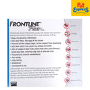 Frontline Plus Tick and Flea Drops for Medium Breed Dogs 10-20kg 3x1.34ml (3 pipets)