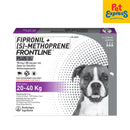 Frontline Plus Tick and Flea Drops for Large Breed Dogs 20-40kg 3x2.68ml (3 pipets)