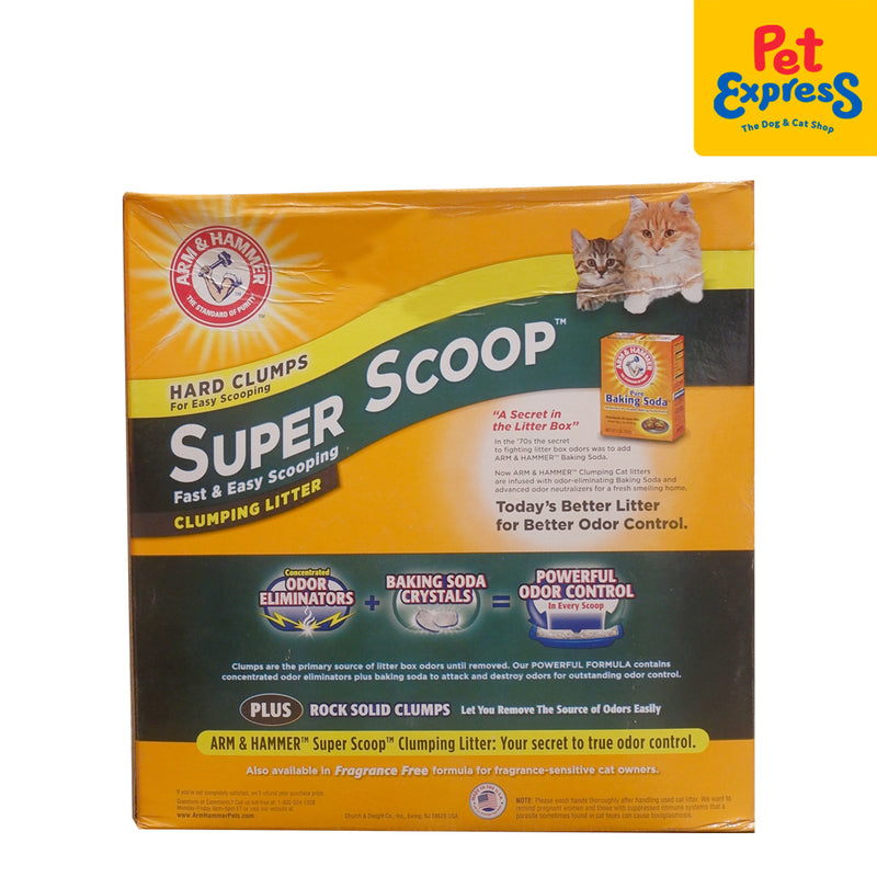 Arm and Hammer Super Scoop Clumping Cat Litter 14lbs