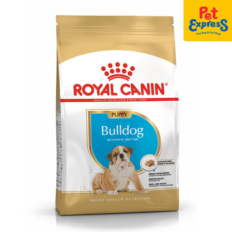 Royal Canin Breed Health Nutrition Puppy Bulldog Dry Dog Food 3kg