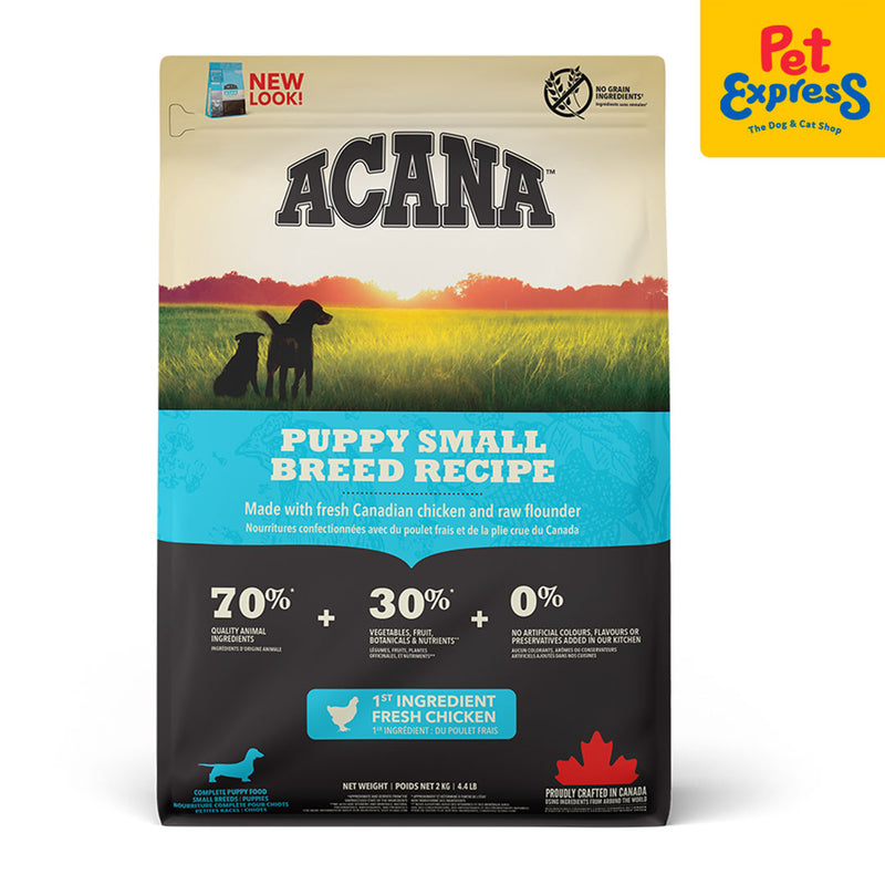 Acana Puppy Small Breed Dry Dog Food 2kg Pet Express