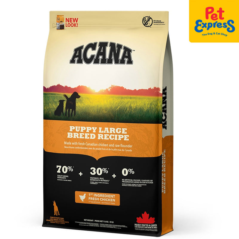 Acana Puppy Large Breed Dry Dog Food 11.4kg