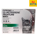 Frontline Plus Tick and Flea Drops for Cats 3x0.50ml (3 pipets)