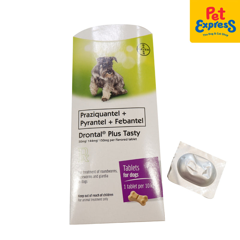 Drontal Plus Dog Dewormer 1 tab