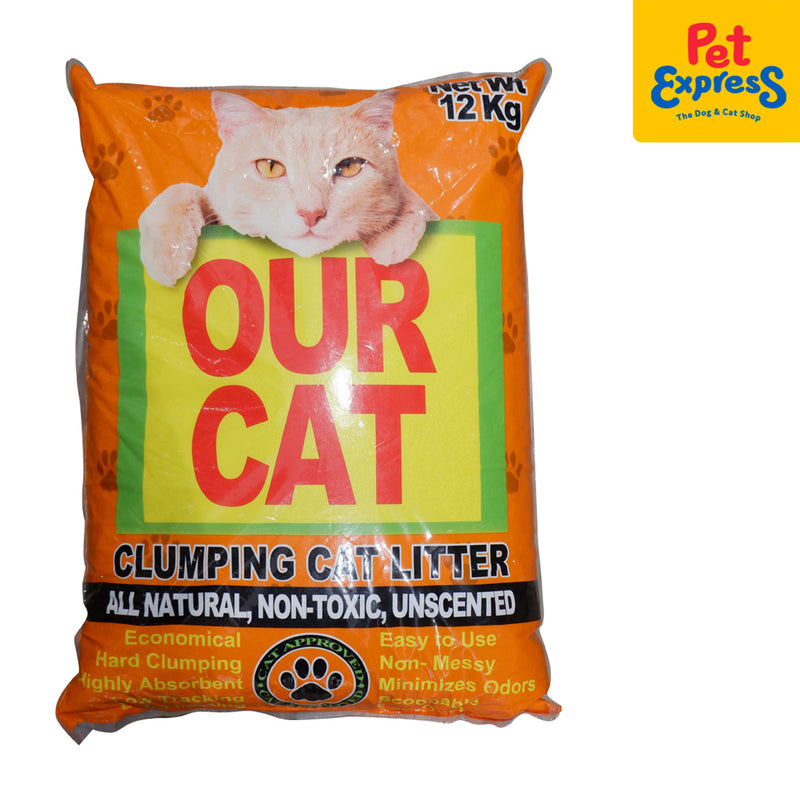 Our Cat Clumping Cat Litter 12kg