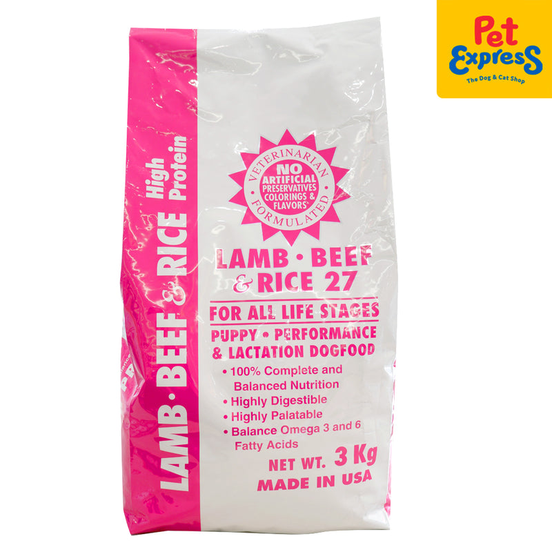 Beef Meal Optima Lamb and Beef Dry Dog Food 3kg
