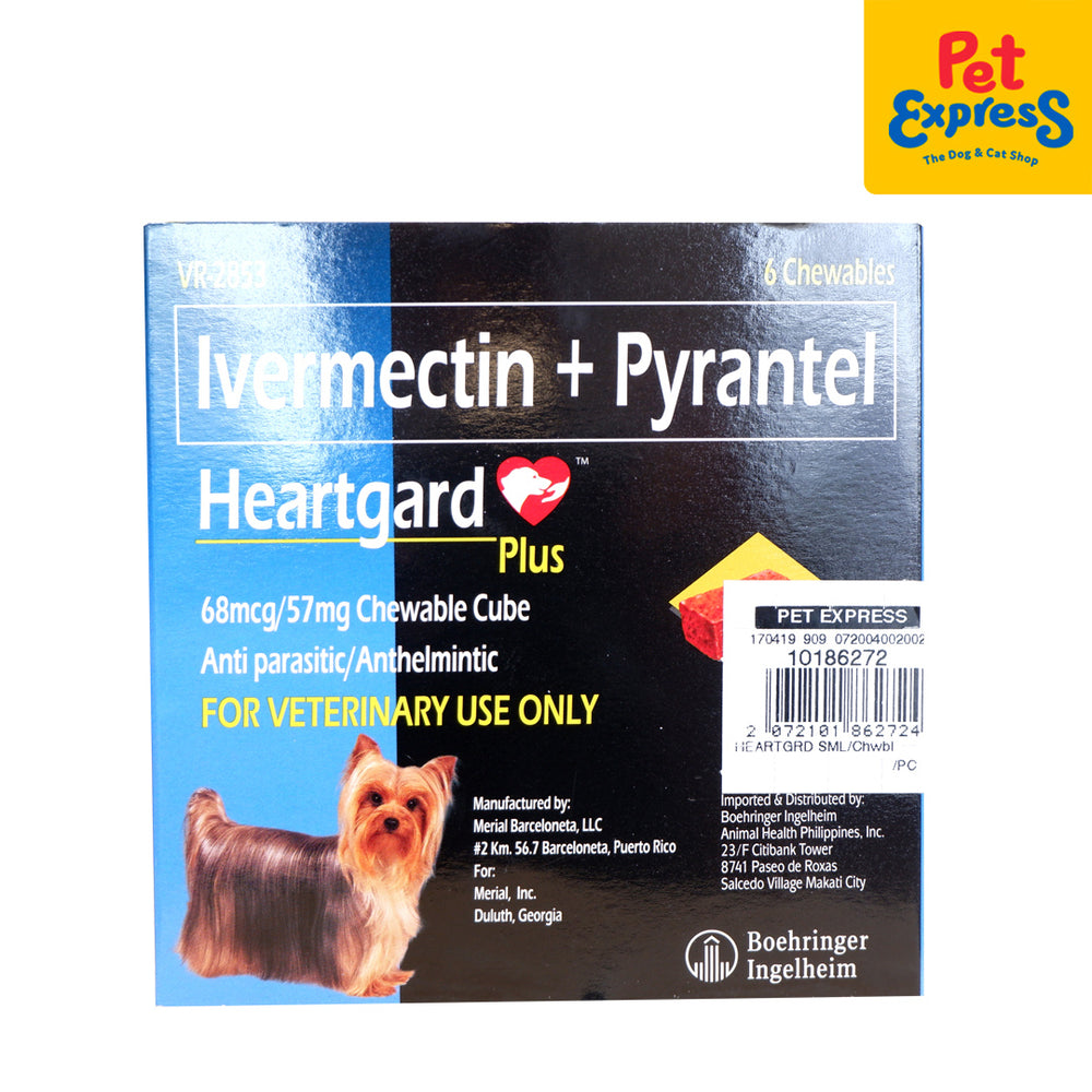 Monthly Heartworm Heartgard Plus For Small Dogs Buy Heartgard Plus