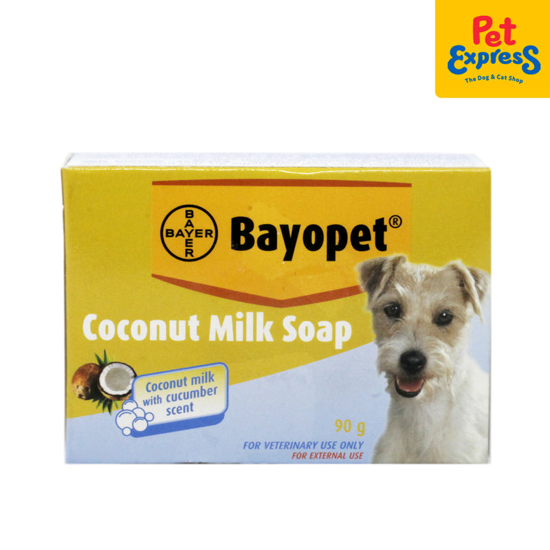 Bayopet Organic Coconut Milk Dog Soap 90g