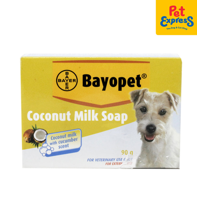 Bayopet Organic Coconut Milk Dog Soap 90g