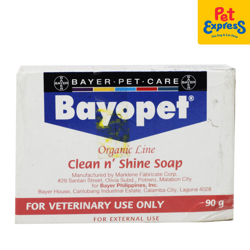 Bayopet Clean and Shine Organic Dog Soap 90g