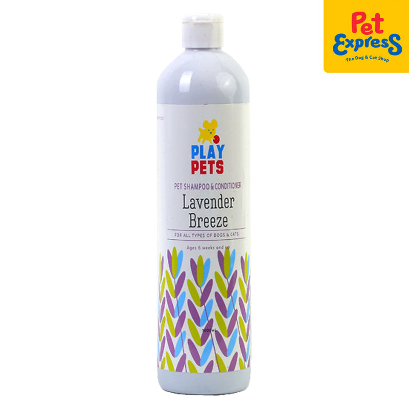 Play Pets Lavender Dog Shampoo and Conditioner 1L