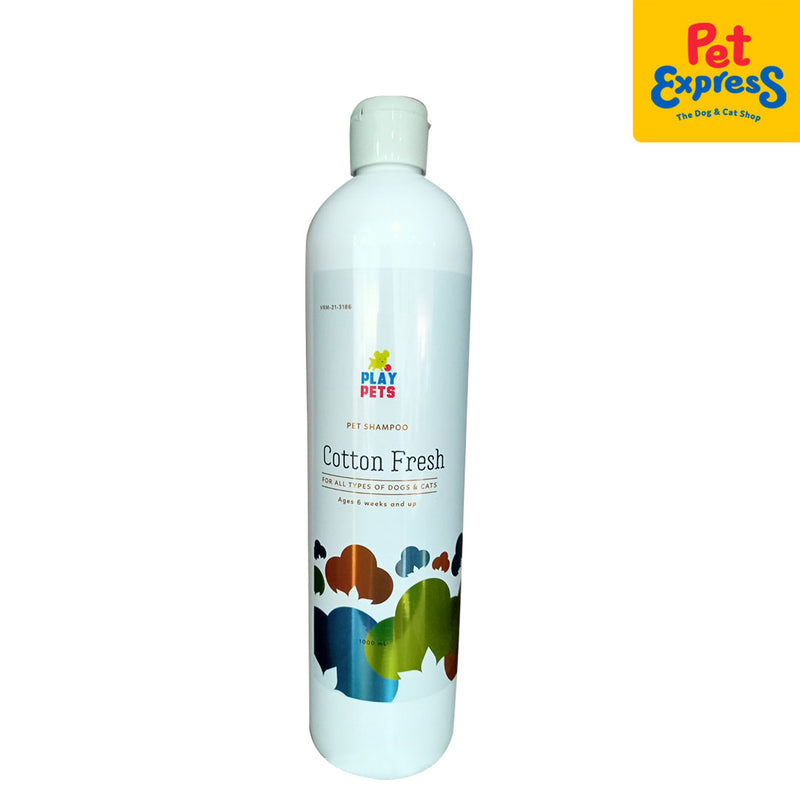 Play Pets Cotton Fresh Pet Shampoo 1L