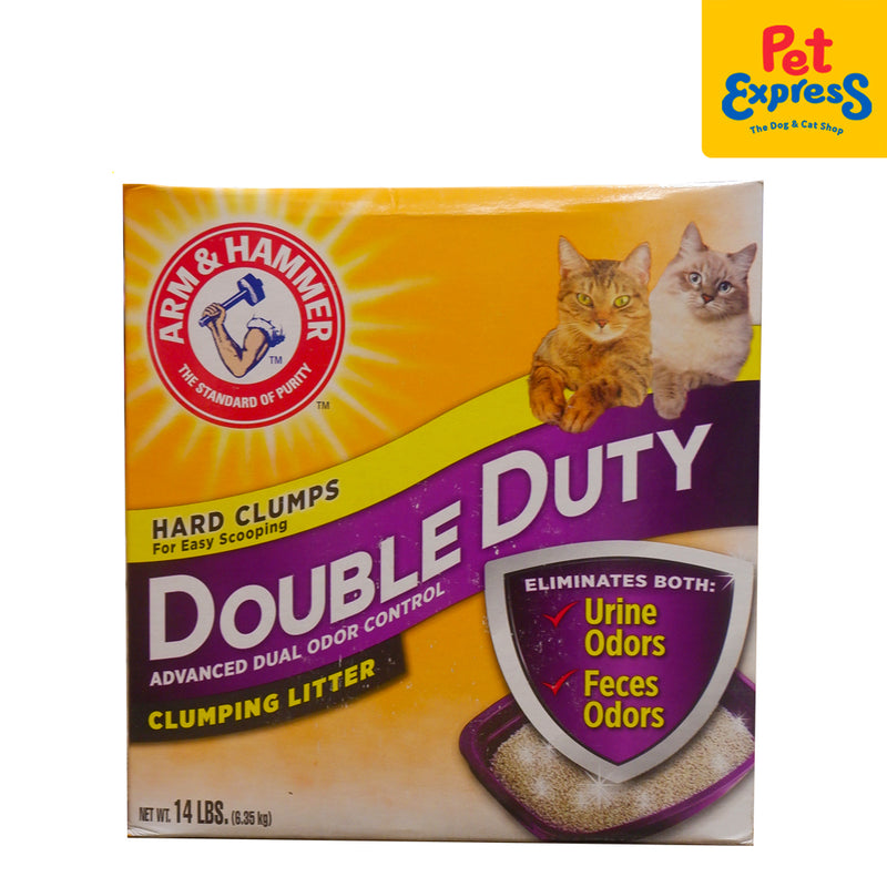 Arm and Hammer Double Duty Clumping Cat Litter 14lbs