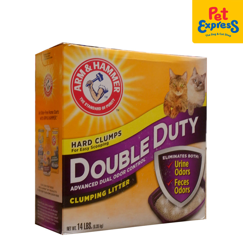 Arm and Hammer Double Duty Clumping Cat Litter 14lbs