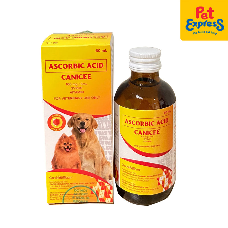 Canicee Pet Vitamin C Immune Booster 60ml (2 bottles)