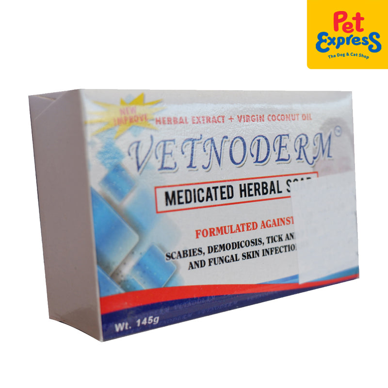 Vetnoderm Medicated Herbal Soap 145g 2 soaps Pet Express