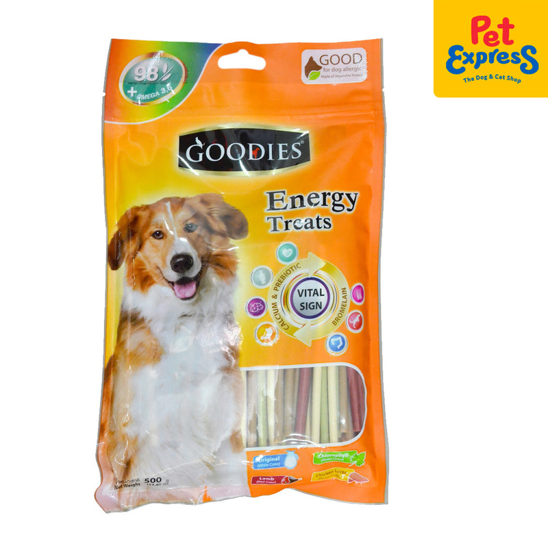 Goodies Energy Sticks Dog Treats 500g_front