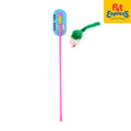 Approved Cat Stick Mouse in Plastic Handle Cat Toy