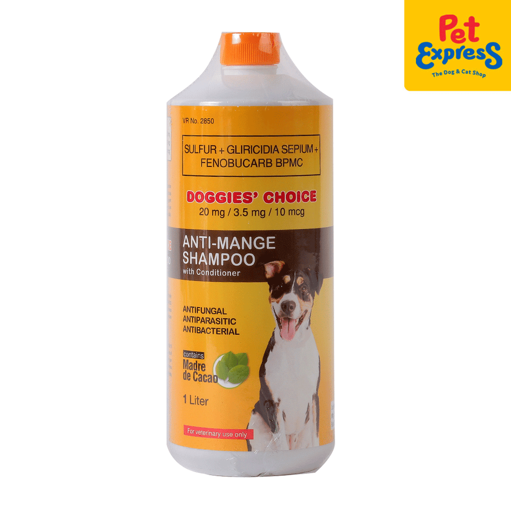 Mange shampoo for cats clearance