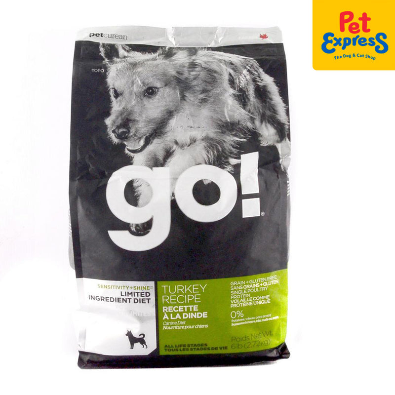 Go! Solutions Sensitivities Limited Ingredient Grain Free Turkey Recipe Dry Dog Food 6lbs