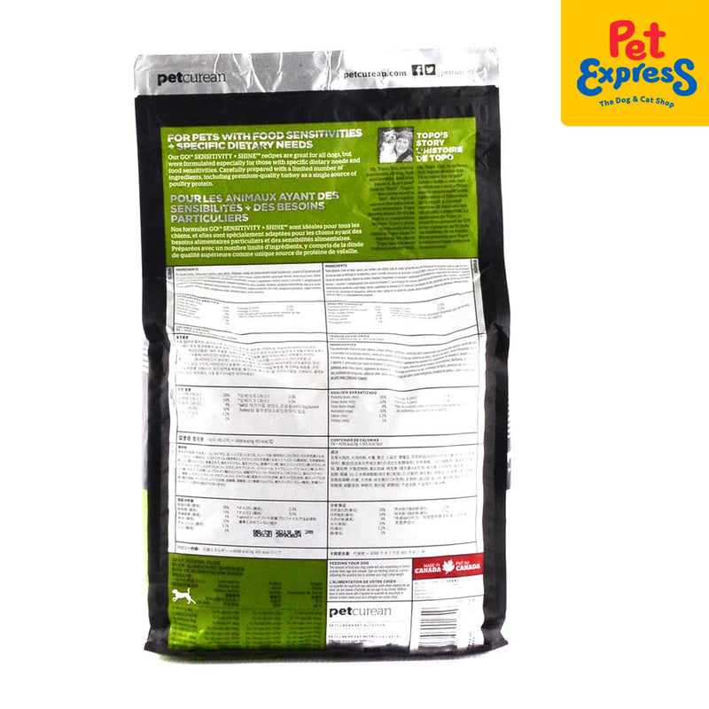 Go! Solutions Sensitivities Limited Ingredient Grain Free Turkey Recipe Dry Dog Food 6lbs