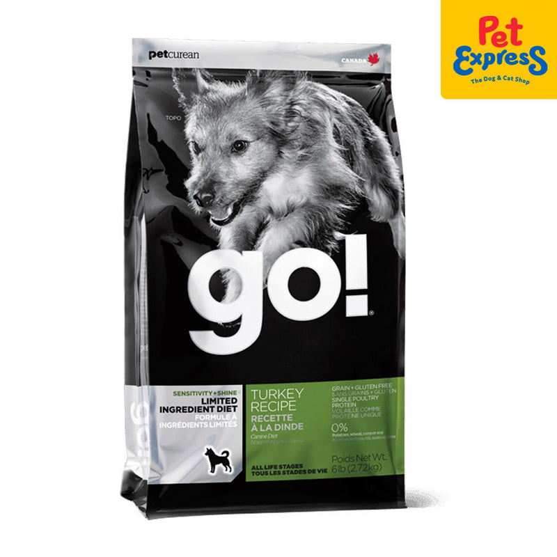 Go! Solutions Sensitivities Limited Ingredient Grain Free Turkey Recipe Dry Dog Food 6lbs