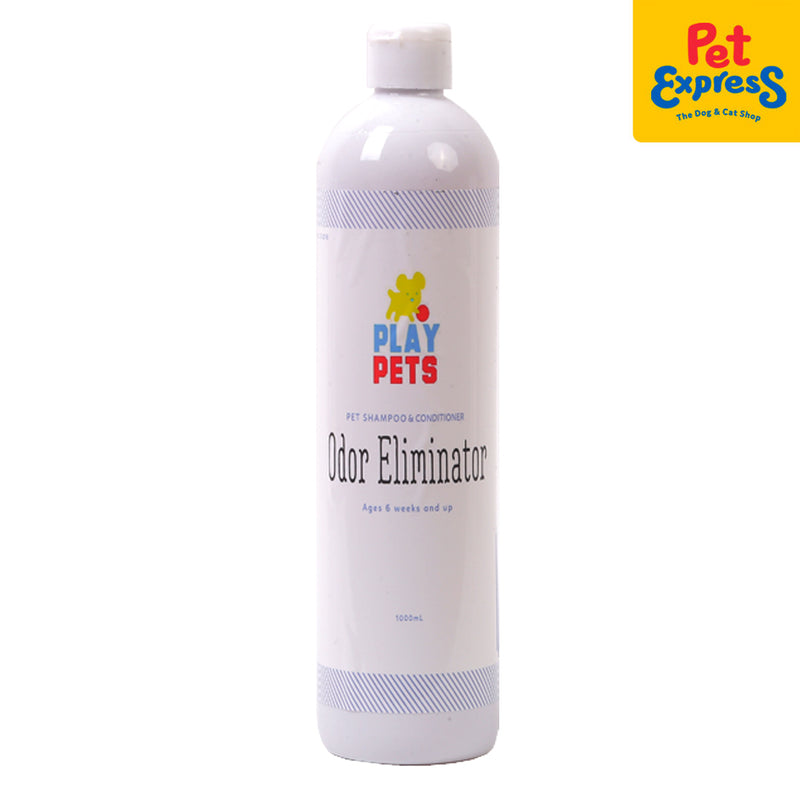 Play Pets Odor Eliminator Dog Shampoo and Conditioner 1L