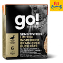 Go! Solutions Sensitivities Limited Ingredient Grain Free Duck Pate Wet Dog Food 354g