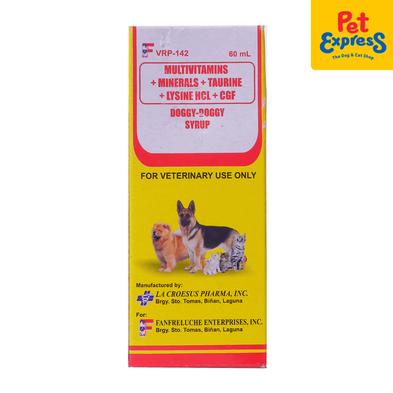 Doggy Doggy Syrup Performance Enhancer for Cats and Dogs 60ml
