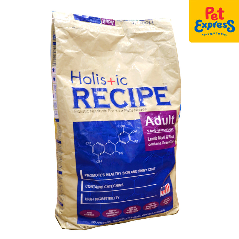Holistic Recipe Adult Lamb Meal and Rice Dry Dog Food 7.5kg