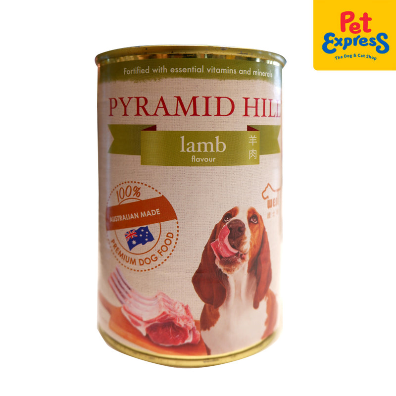 Pyramid Hill Lamb Wet Dog Food 400g (2 cans)_front