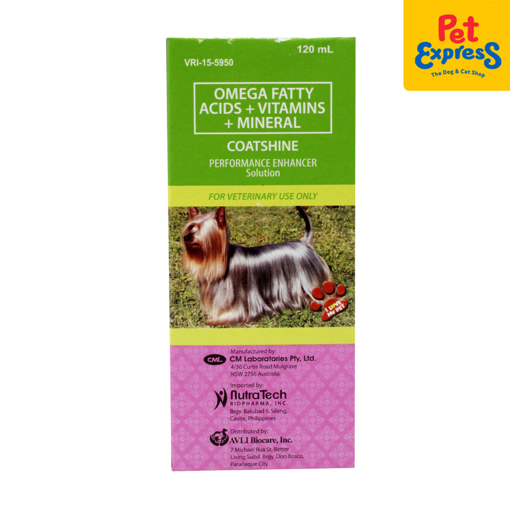 Coat Shine for Dogs 120ml Pet Express Pet Express - Main Image