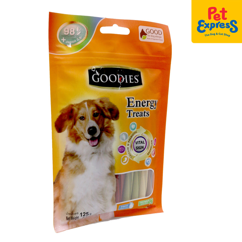 Goodies Energy Twisted Dog Treats 125g_side