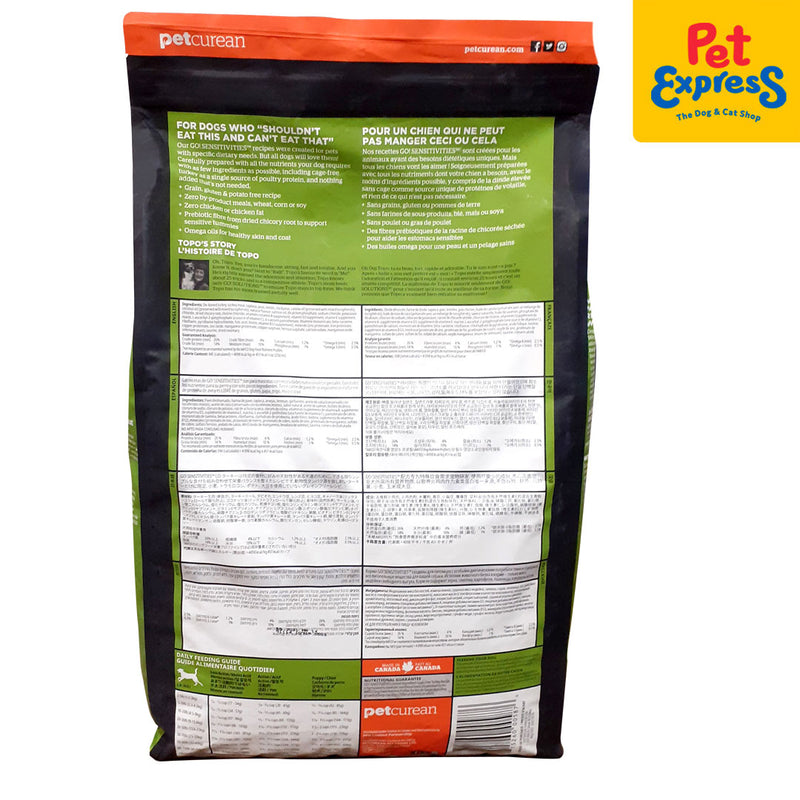 Go! Solutions Sensitivities Limited Ingredient Grain Free Turkey Recipe Dry Dog Food 22lbs