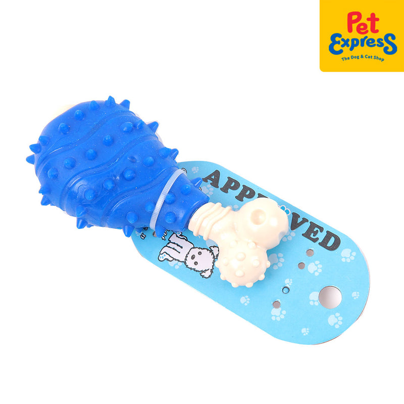 Approved Chicken Leg with Spike Dog Toy Blue_main