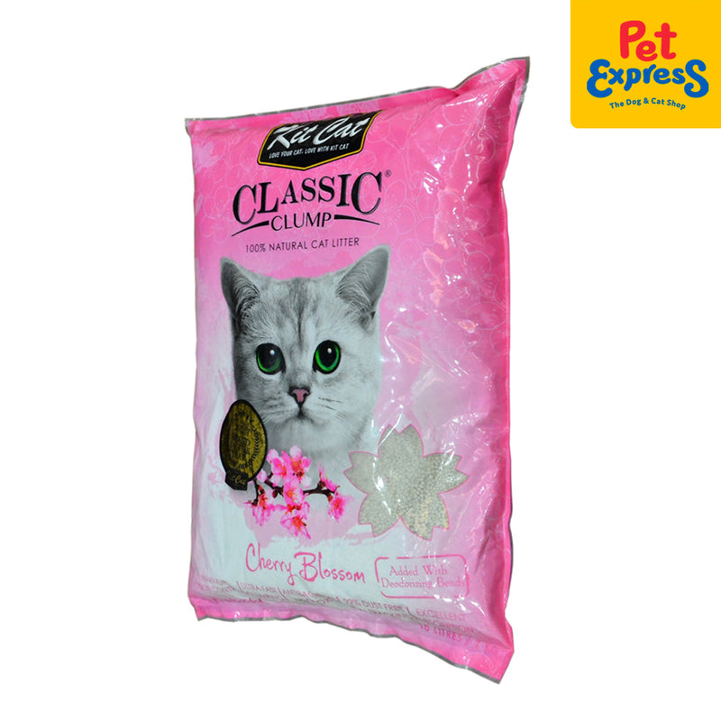 Kit Cat Classic Clump Cherry Blossom Cat Litter 10L