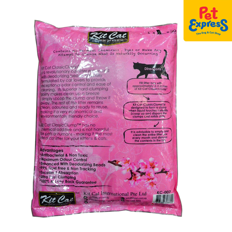 Kit Cat Classic Clump Cherry Blossom Cat Litter 10L