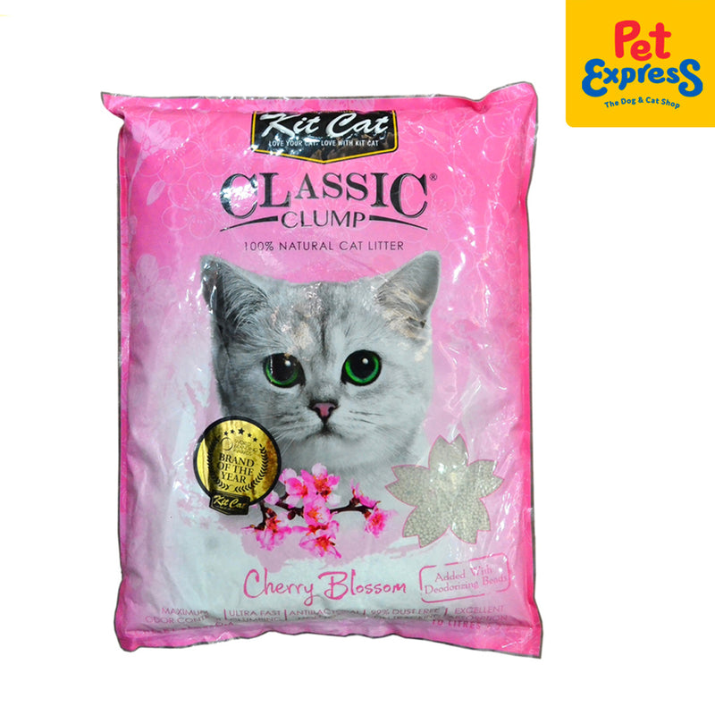 Kit Cat Classic Clump Cherry Blossom Cat Litter 10L