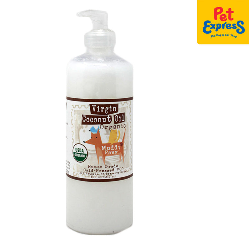 Muddy Paws Organic Virgin Coconut Oil 500ml