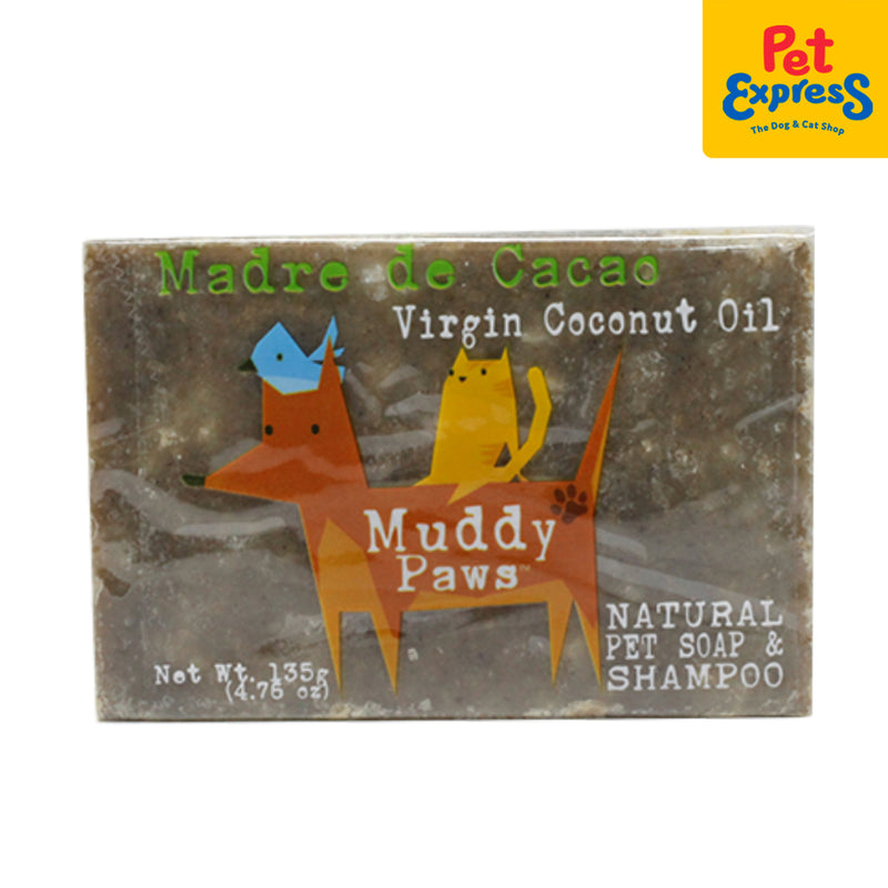 Muddy Paws Madre de Cacao Virgin Coconut Oil Dog Soap 135g