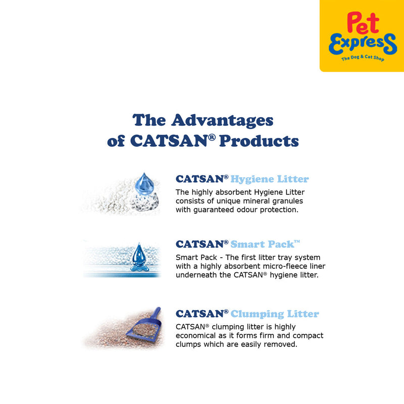 Catsan Clumping Cat Litter 10L_advantages