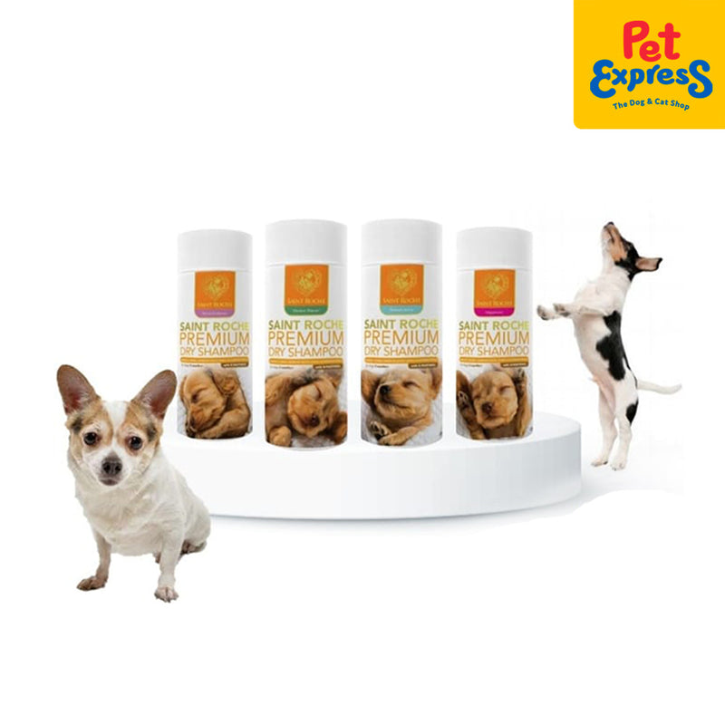 Saint Roche Premium Heaven Scent Dry Dog Shampoo 128g Pet Express
